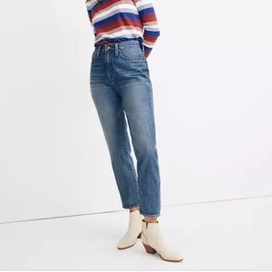 Madewell Momjeans in Downey Wash